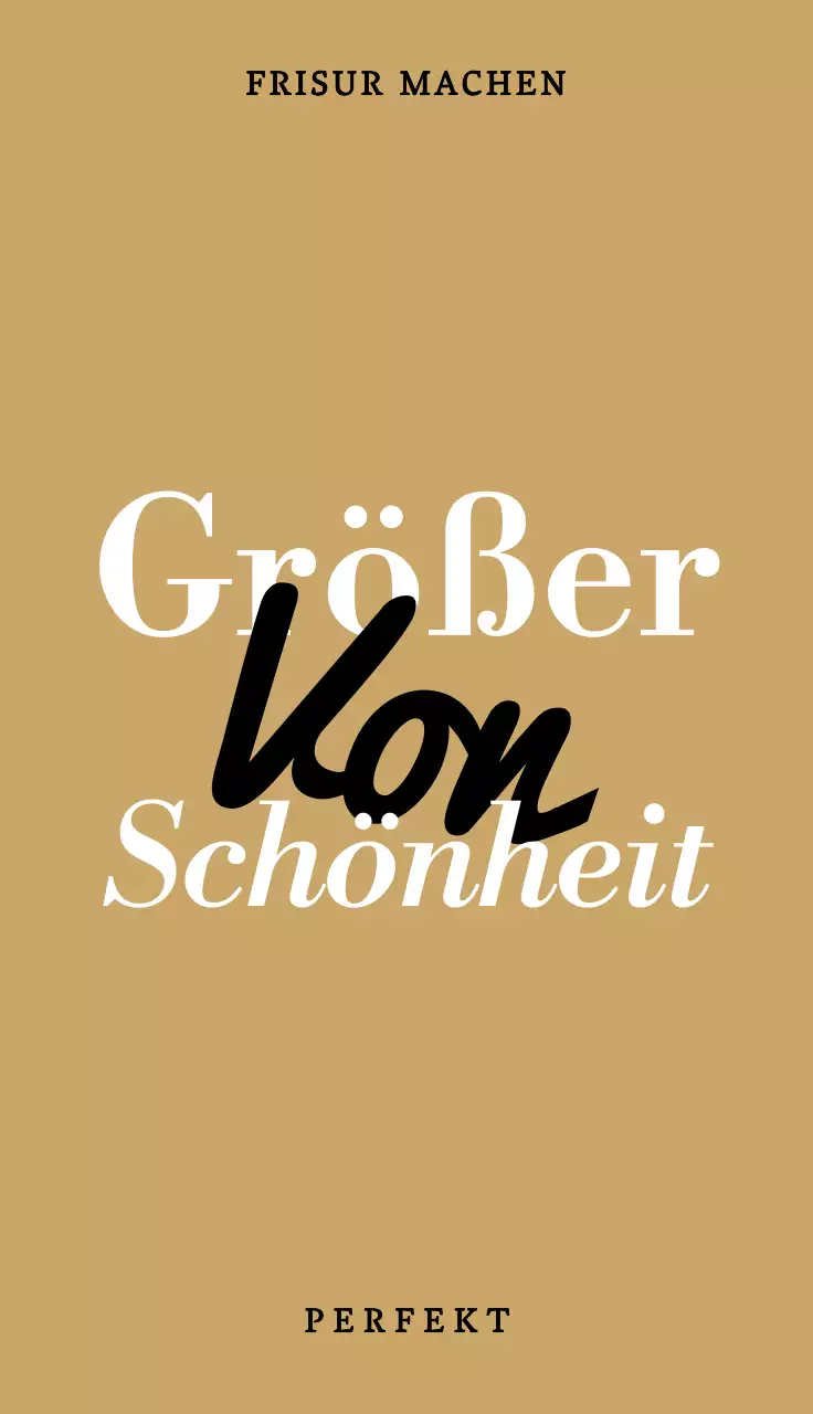 Werben Sie für Ihren Friseursalon mit einem einfachen Design in Weiß und Schwarz