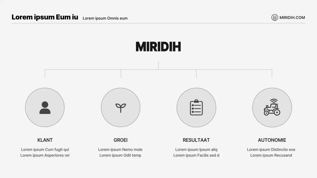 Een eenvoudige zwart-wit geïllustreerde conceptuele briefing