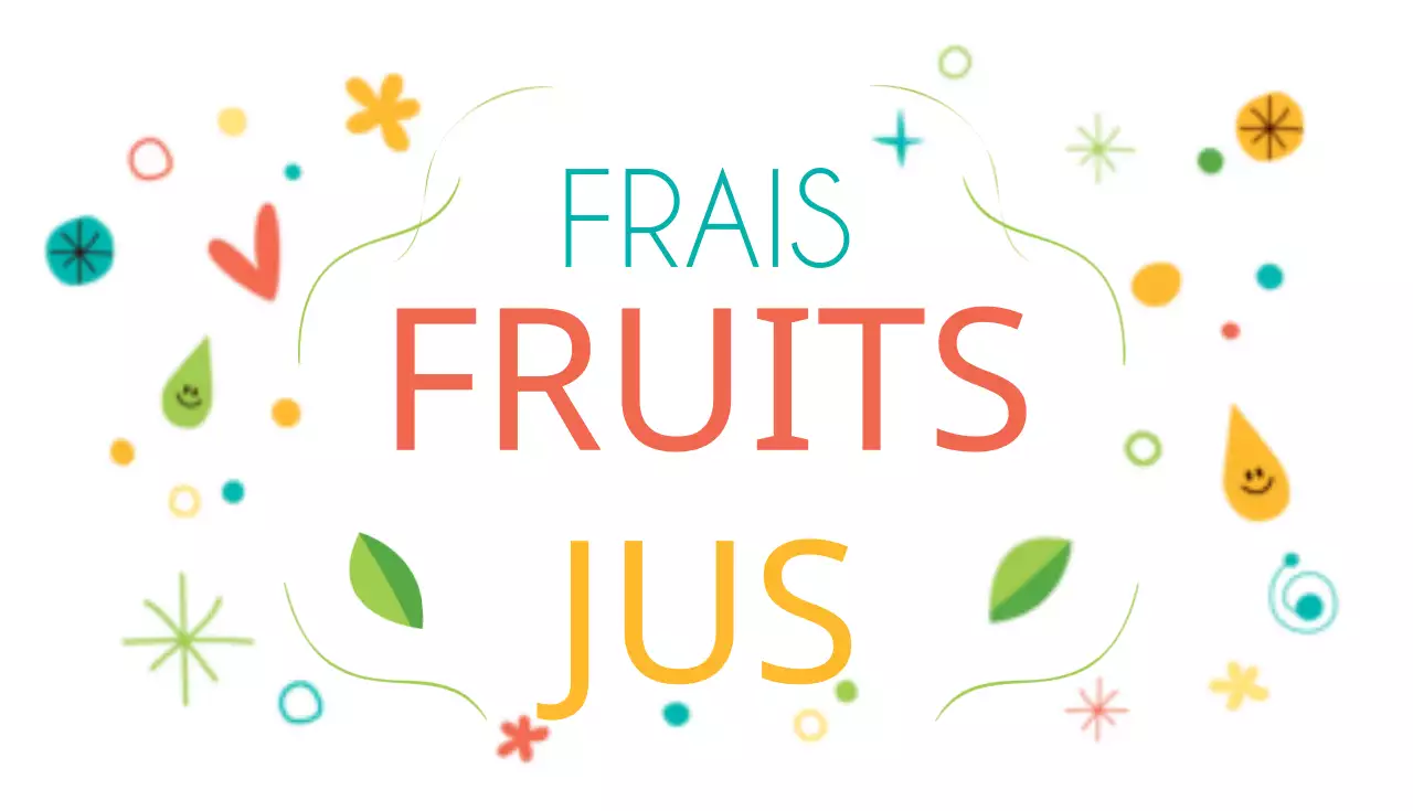 Jus de fruits