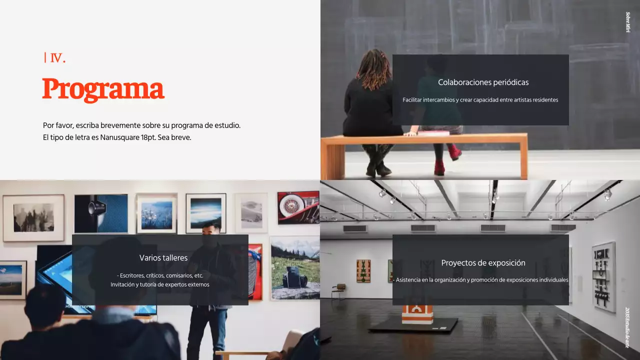 Convocatoria para artistas residentes en el Estudio de Arte Rojo y Negro