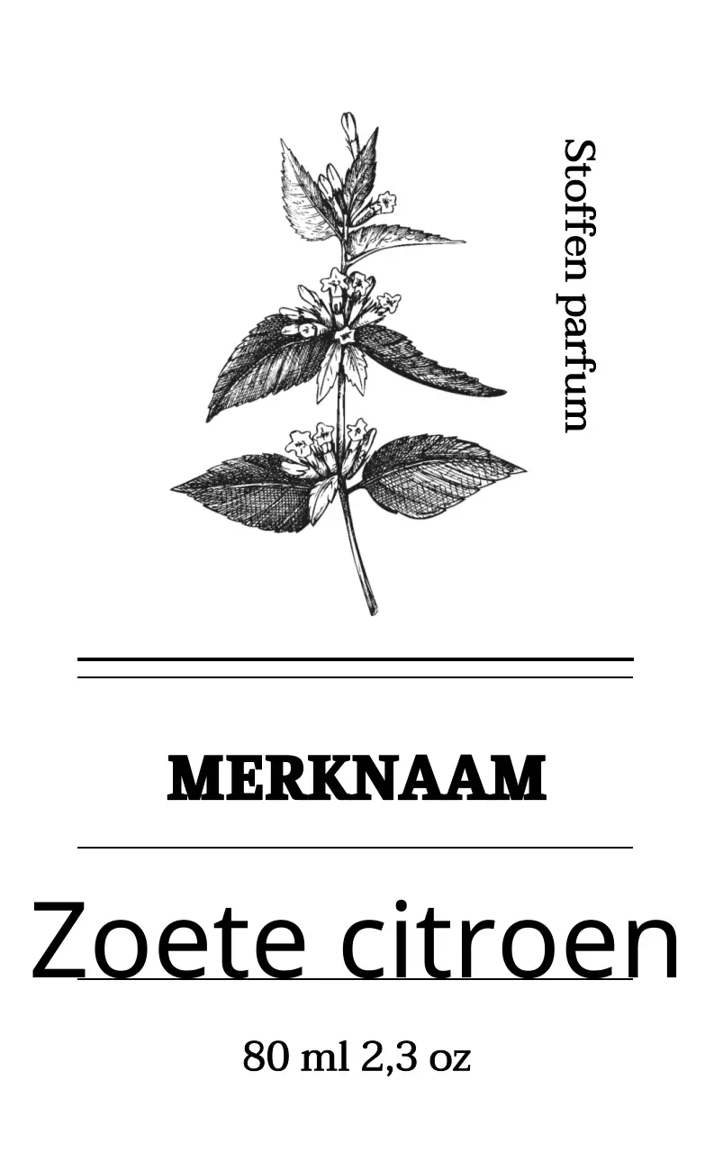 Textiel Geur Stickers