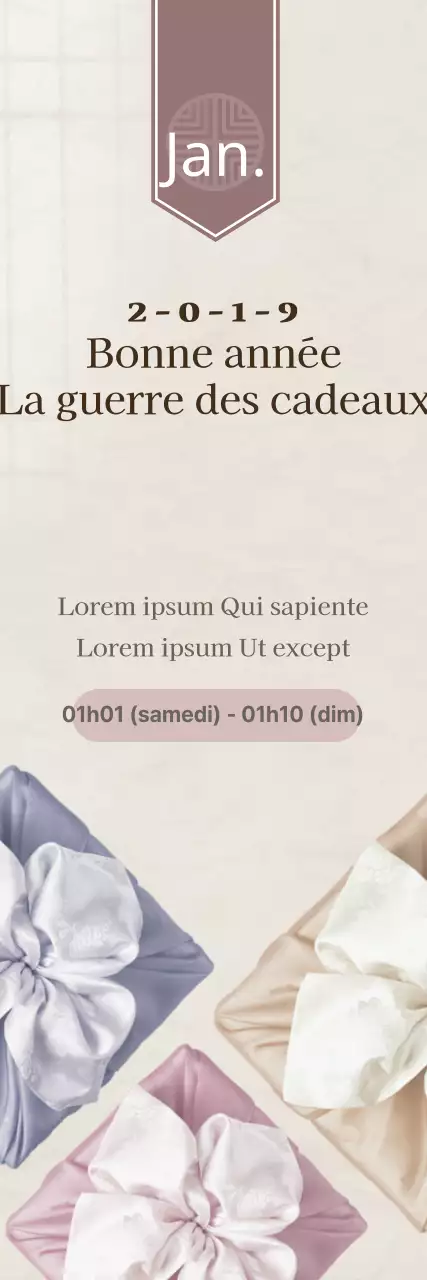 Concours de cadeaux pour le Nouvel An lunaire