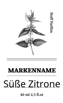 Textil-Duftetiketten-Aufkleber