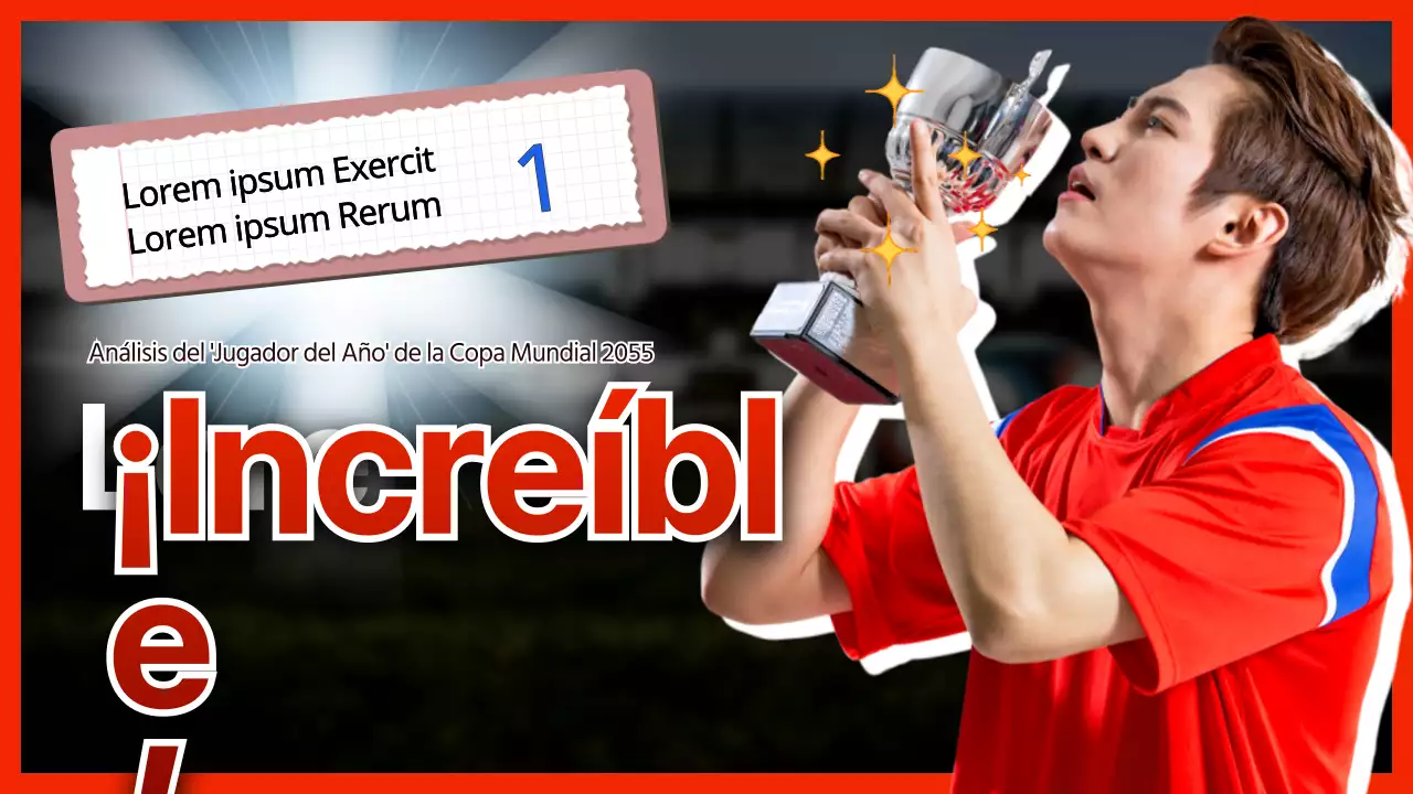 Miniaturas de YouTube relacionadas con el fútbol y la Copa del Mundo de temática roja