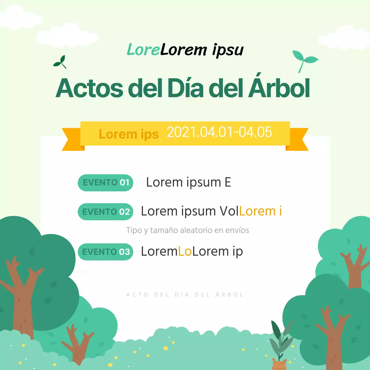 greenEasterEventDesign