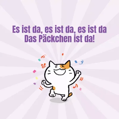 Das Päckchen ist da!