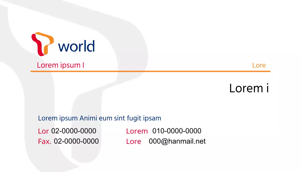 Distribuidores autorizados de T-World