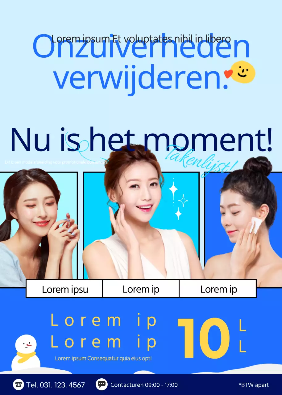 Blue blemish removal korting informatie