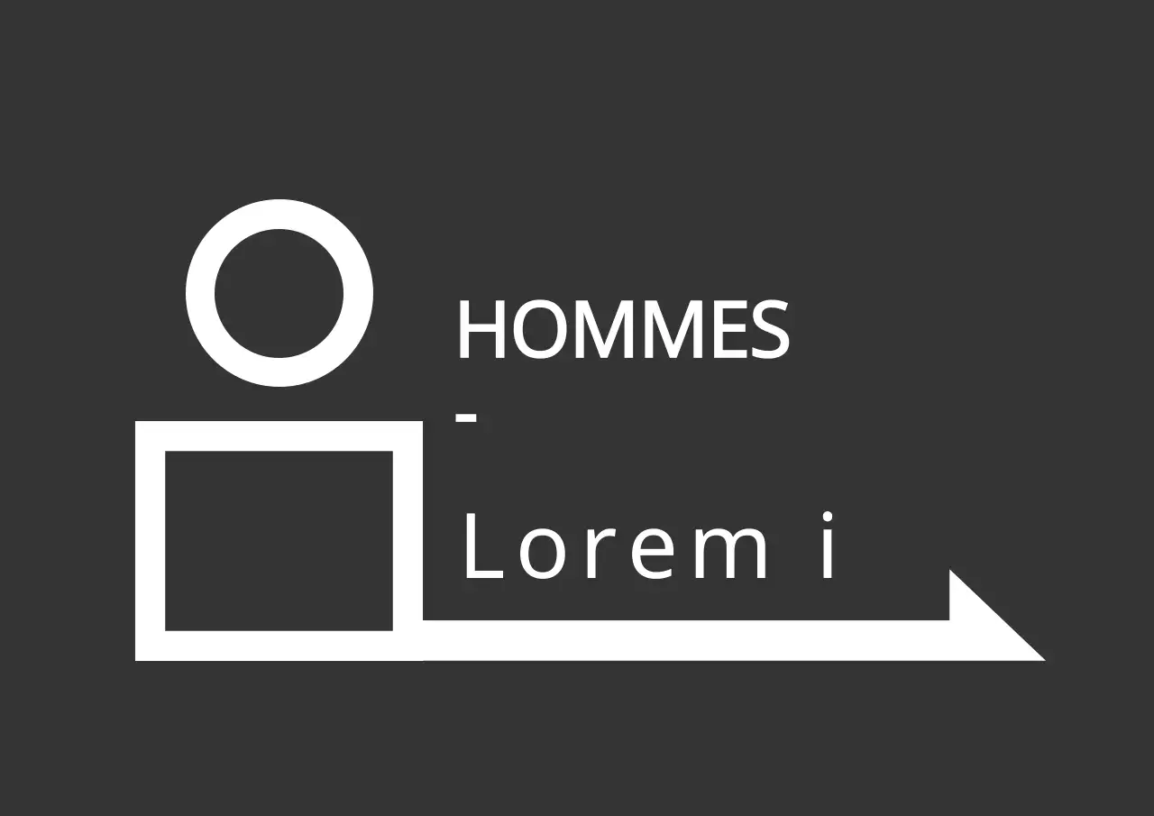 Pictogramme des toilettes en gris foncé et blanc