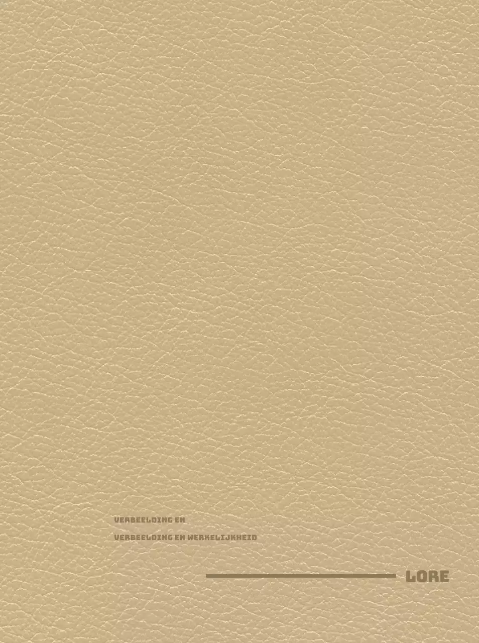 Agenda omslag beleggingsmaatschappij met bedrijfsslogan en vormen