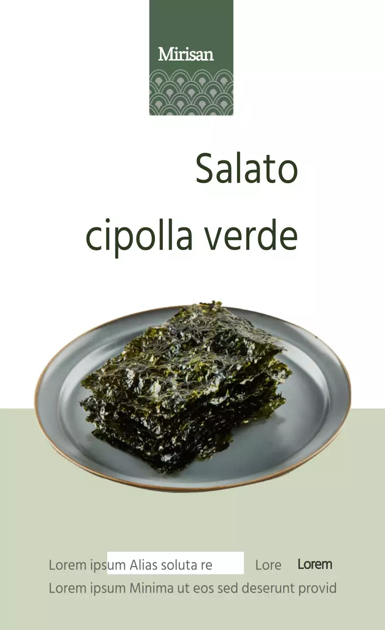 Laver salato ai frutti di mare