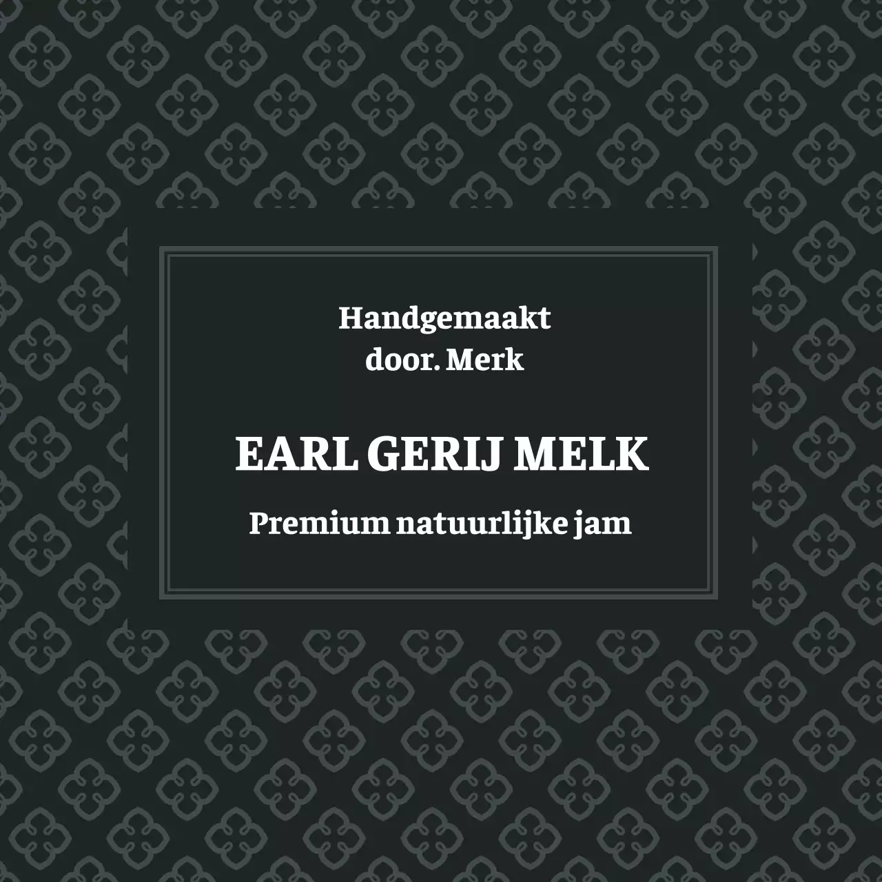 Earl Grey Jam etiket