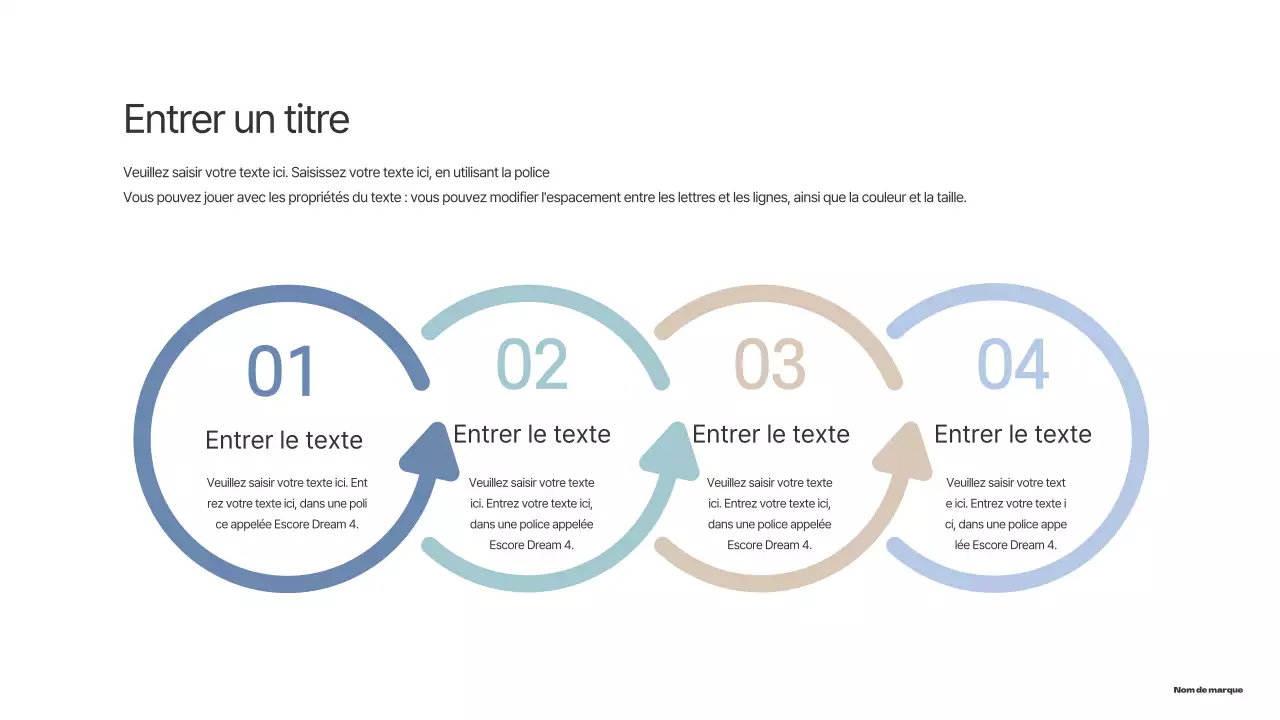 Un agenda au concept simple et aux couleurs pastel