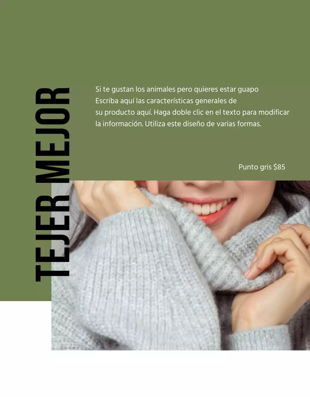 Moda página detallada