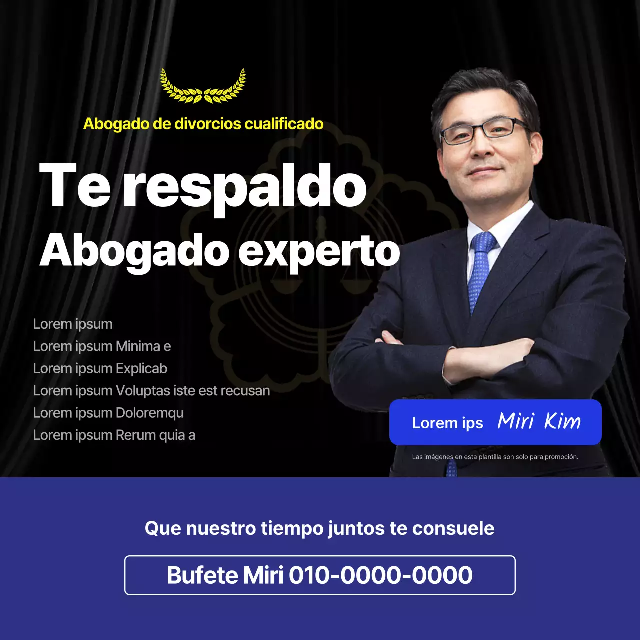 Guía para consultar a un abogado con un tema sencillo de libro azul