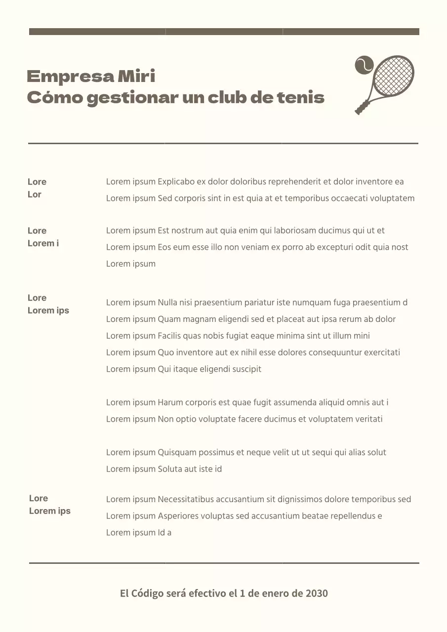 Cómo dirigir un club de empresa en marrones apagados y amarillos claros