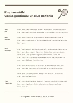 Cómo dirigir un club de empresa en marrones apagados y amarillos claros