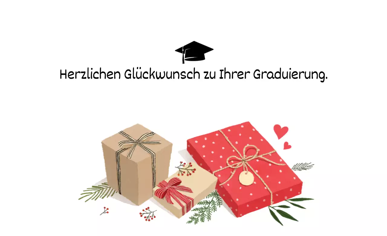 Feiern Sie Ihren Abschluss