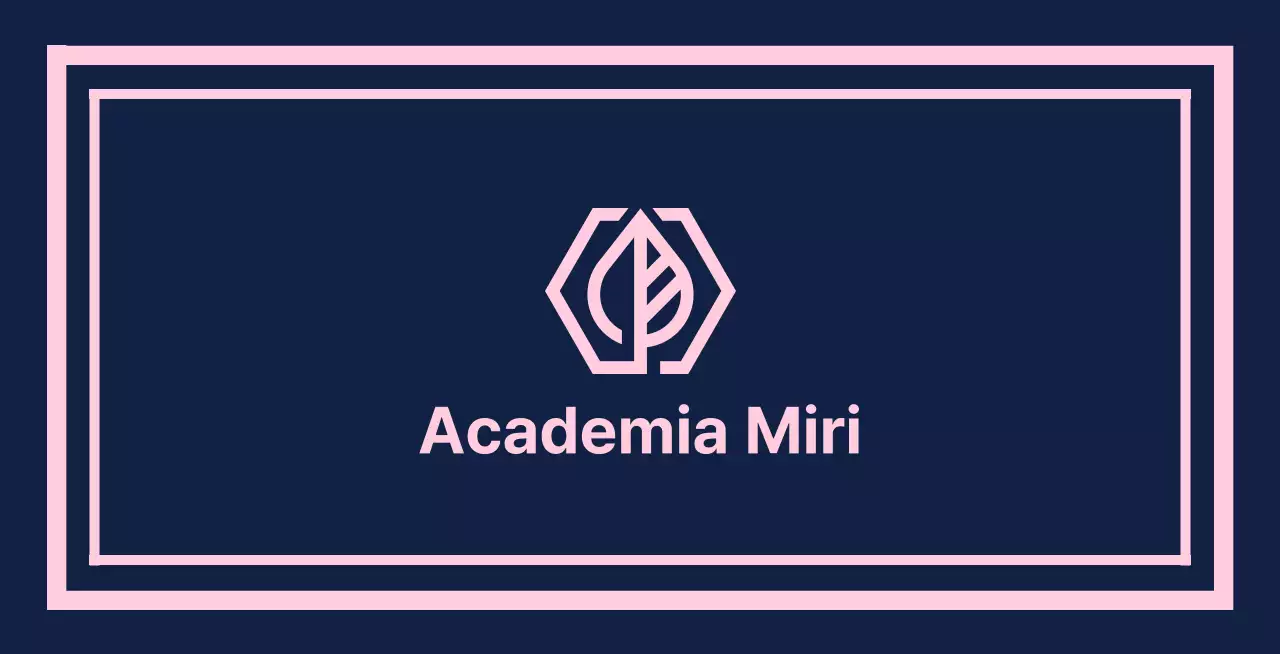 Gakuen Academy Valkyrie sobre fondo azul marino con borde rosa