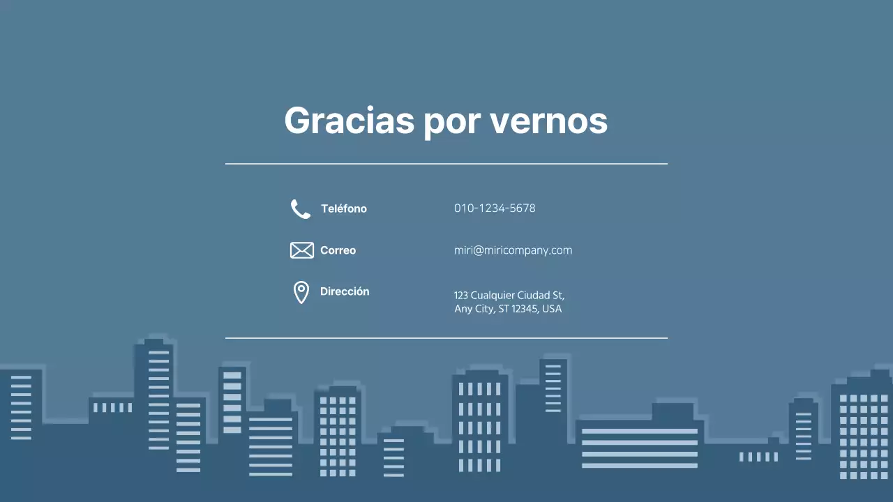 Plantilla del Cuadro de Mando 2030