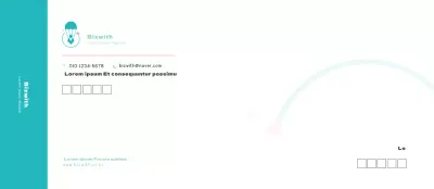 logo azul negocio limpio sin ánimo de lucro