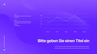 Farbverlaufskarte in Lila