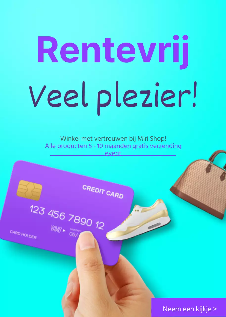 Rentevrije aanbiedingen