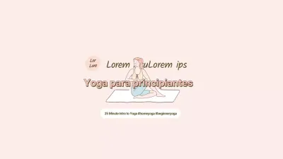 Cómo gustar una rosa y marrón ordenada principiante yoga YouTube suscripción