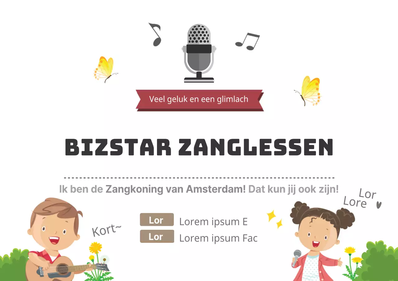 Bizstar zanglessen