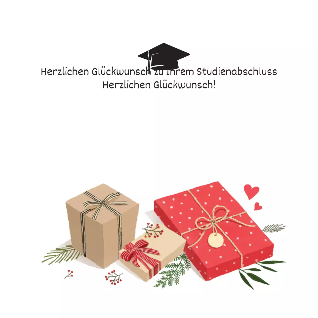 Feiern Sie Ihren Abschluss