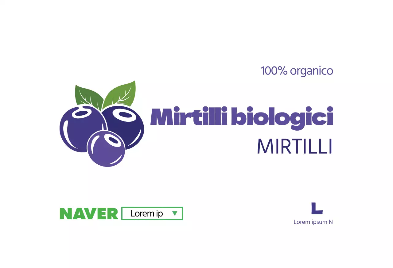 mirtillo viola-organico