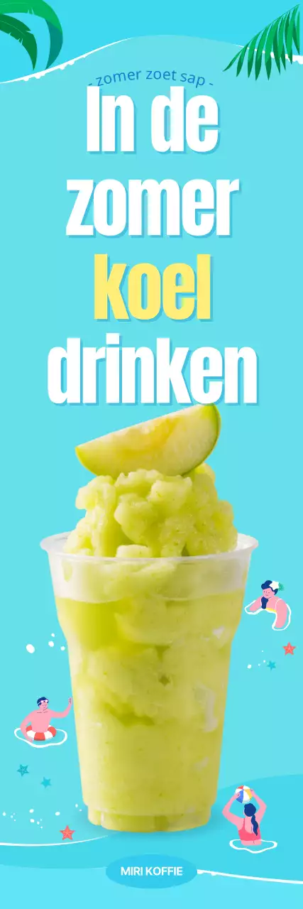 Blauwe wateren en koele drankjes