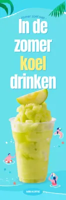 Blauwe wateren en koele drankjes