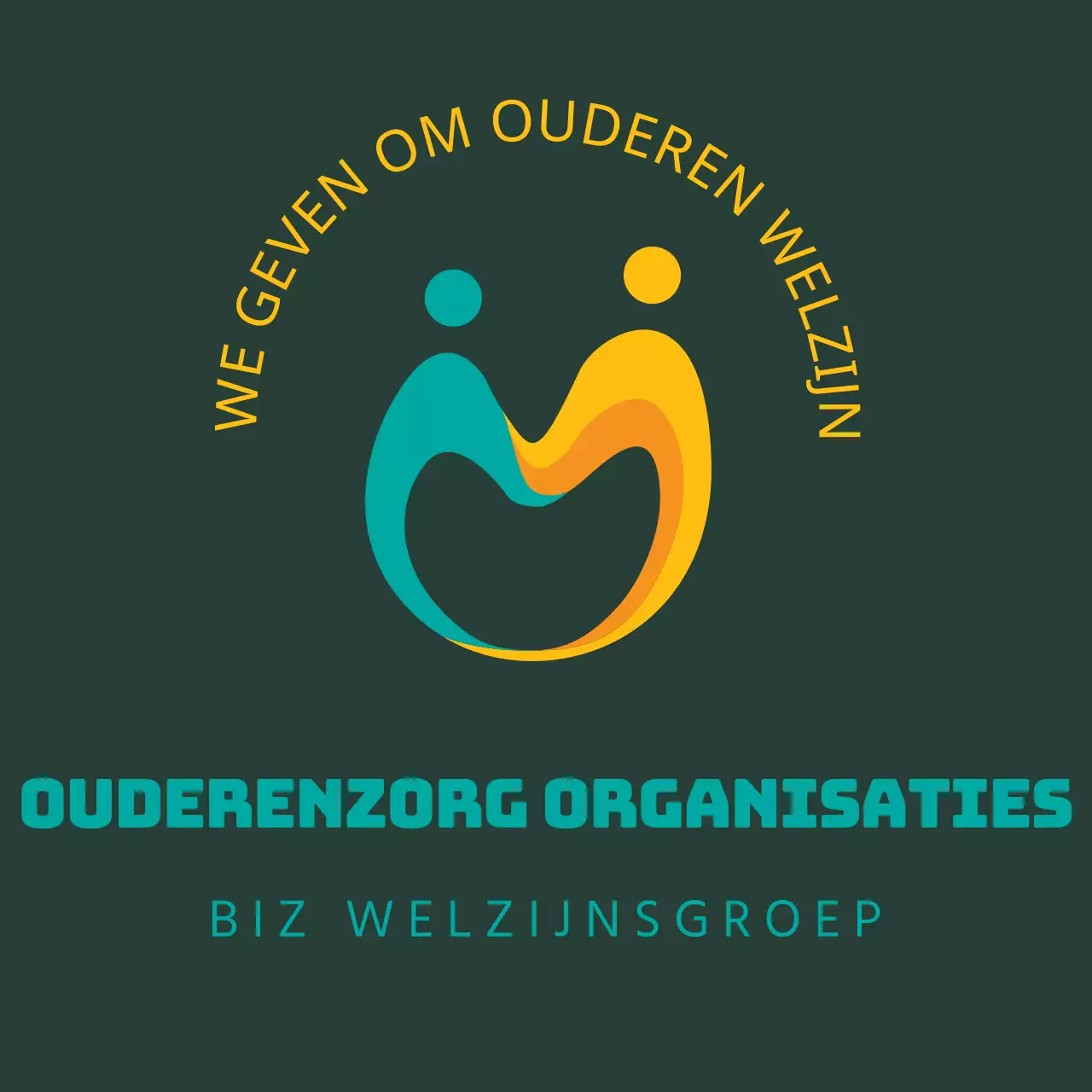 Ontwerp een schort met het logo van een welzijnsorganisatie voor senioren