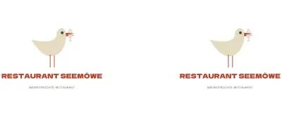 Restaurant Illustration Logo Becher