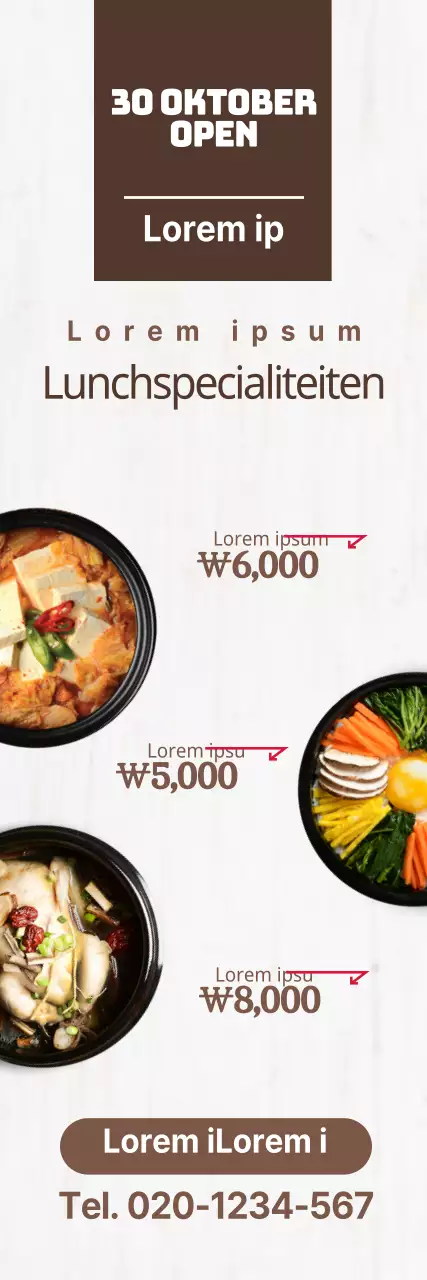 Opening Koreaans restaurant