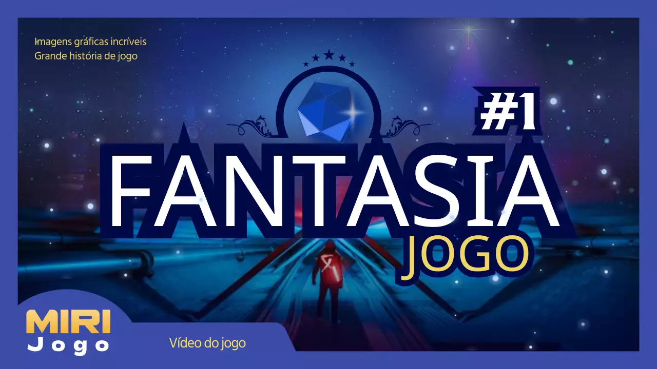 Imagens de jogo fantásticas em tons de azul