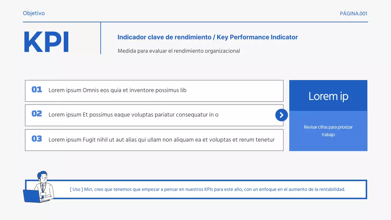 Promover los términos básicos de la práctica del marketing azul y blanco