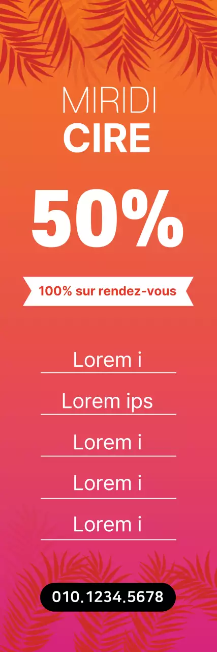 Ateliers d'épilation