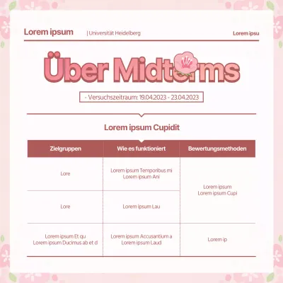 Rosa Frühling Konzepte Midterm Guide