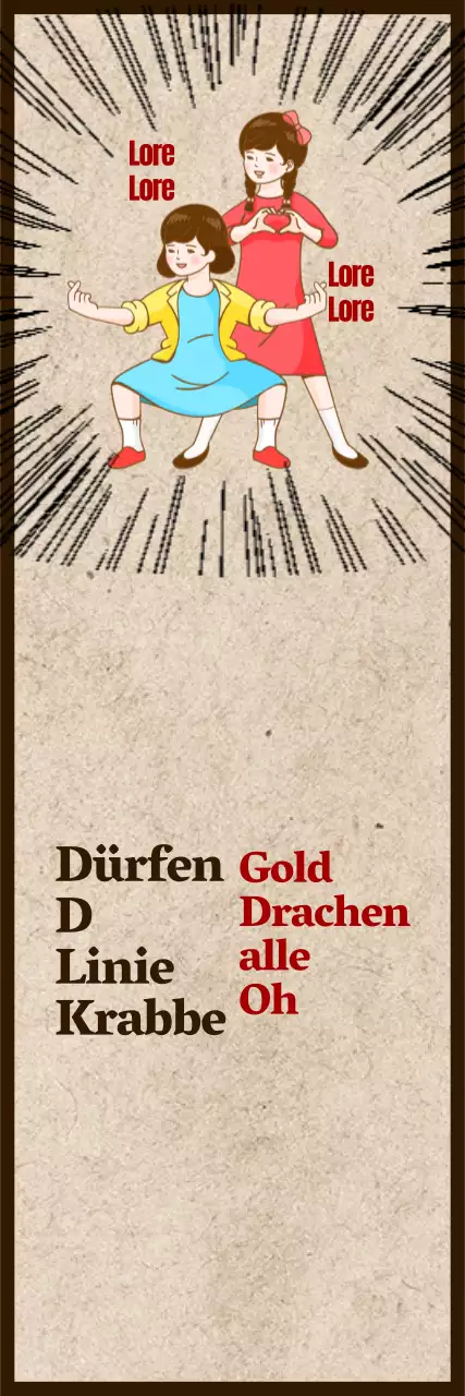 Komisches Bild mit beigen und roten Akzenten und Anti-Raucher-Slogan