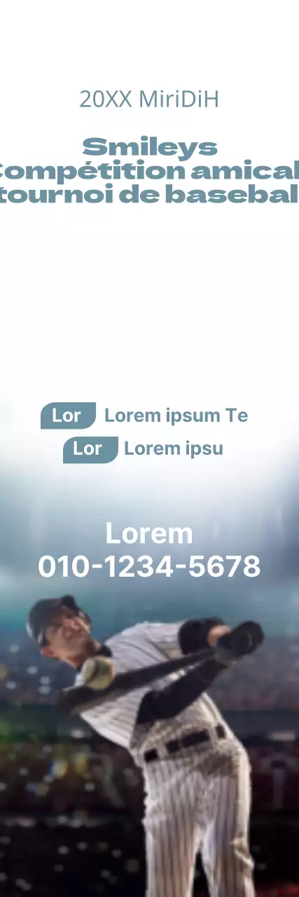 Tournoi de baseball amical