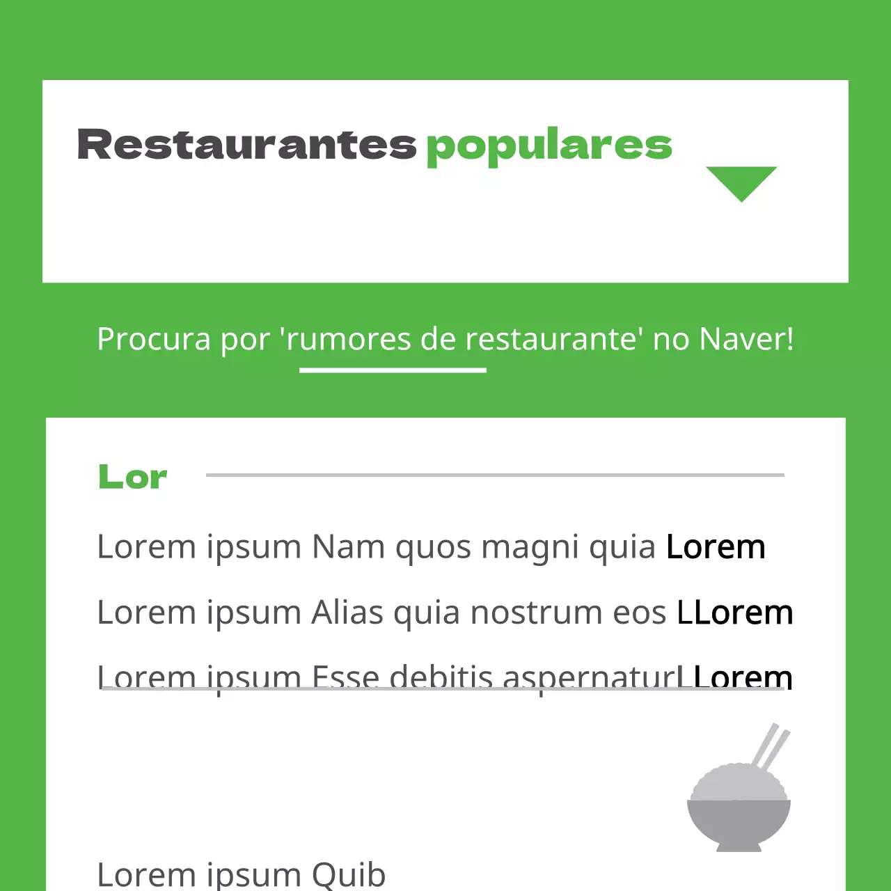Os melhores sítios para comer