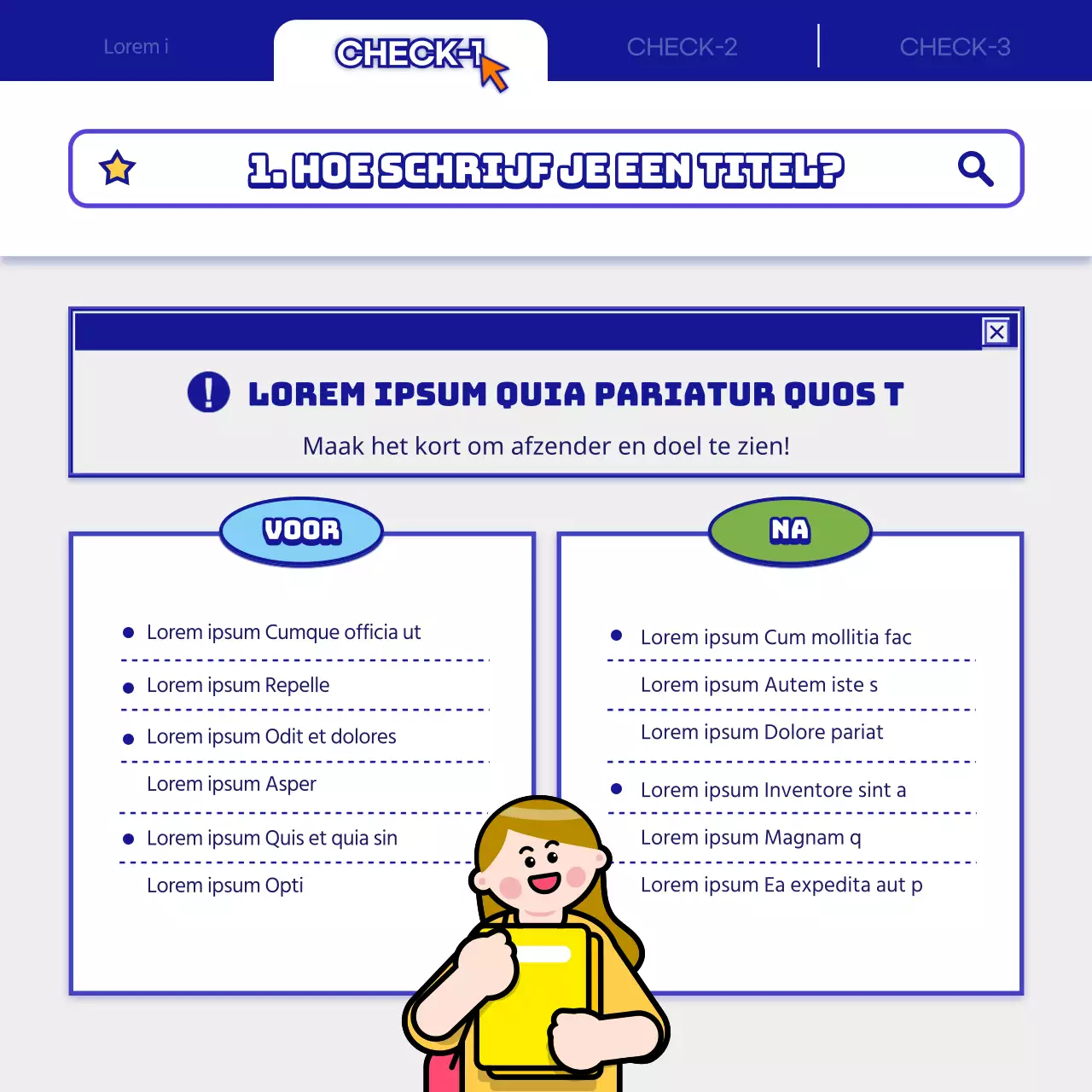 Etiquette en voorbeelden voor het schrijven van e-mails in blauw en wit