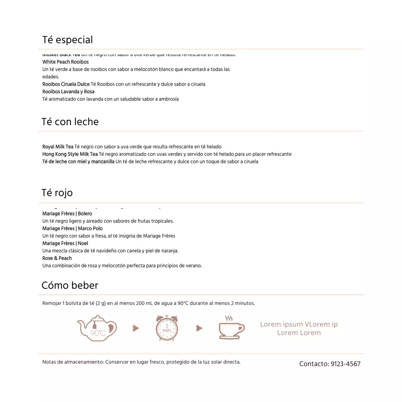 Postales temáticas ilustradas con cálidos colores sobre bolsitas de té