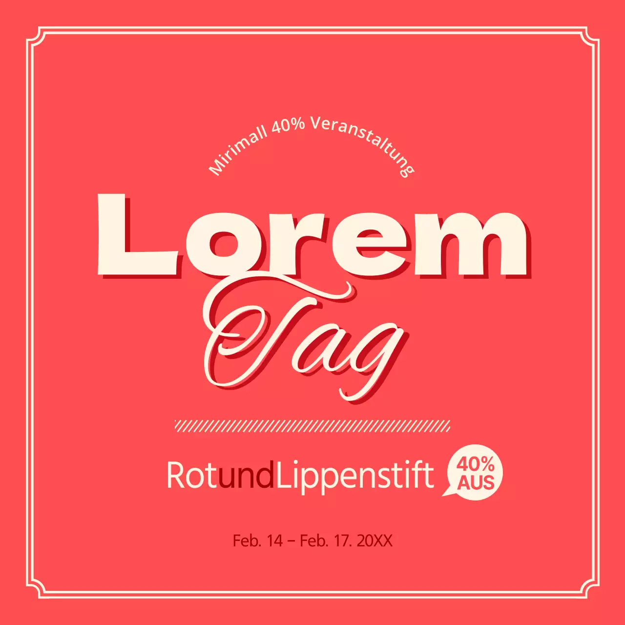 Valentinstag-Ausgabe