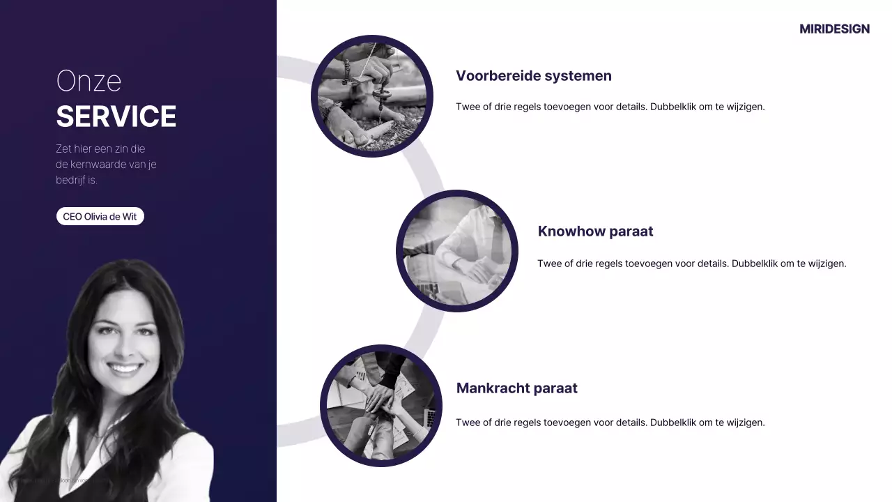 Purple Tone Service Briefing
