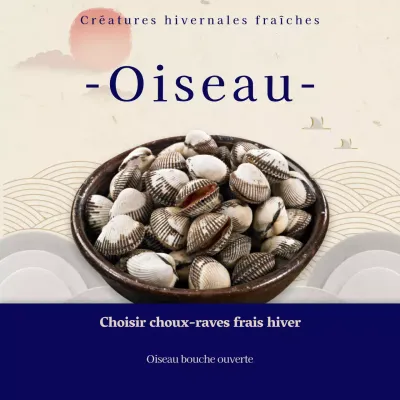 Petit contenu informatif en bleu ivoire