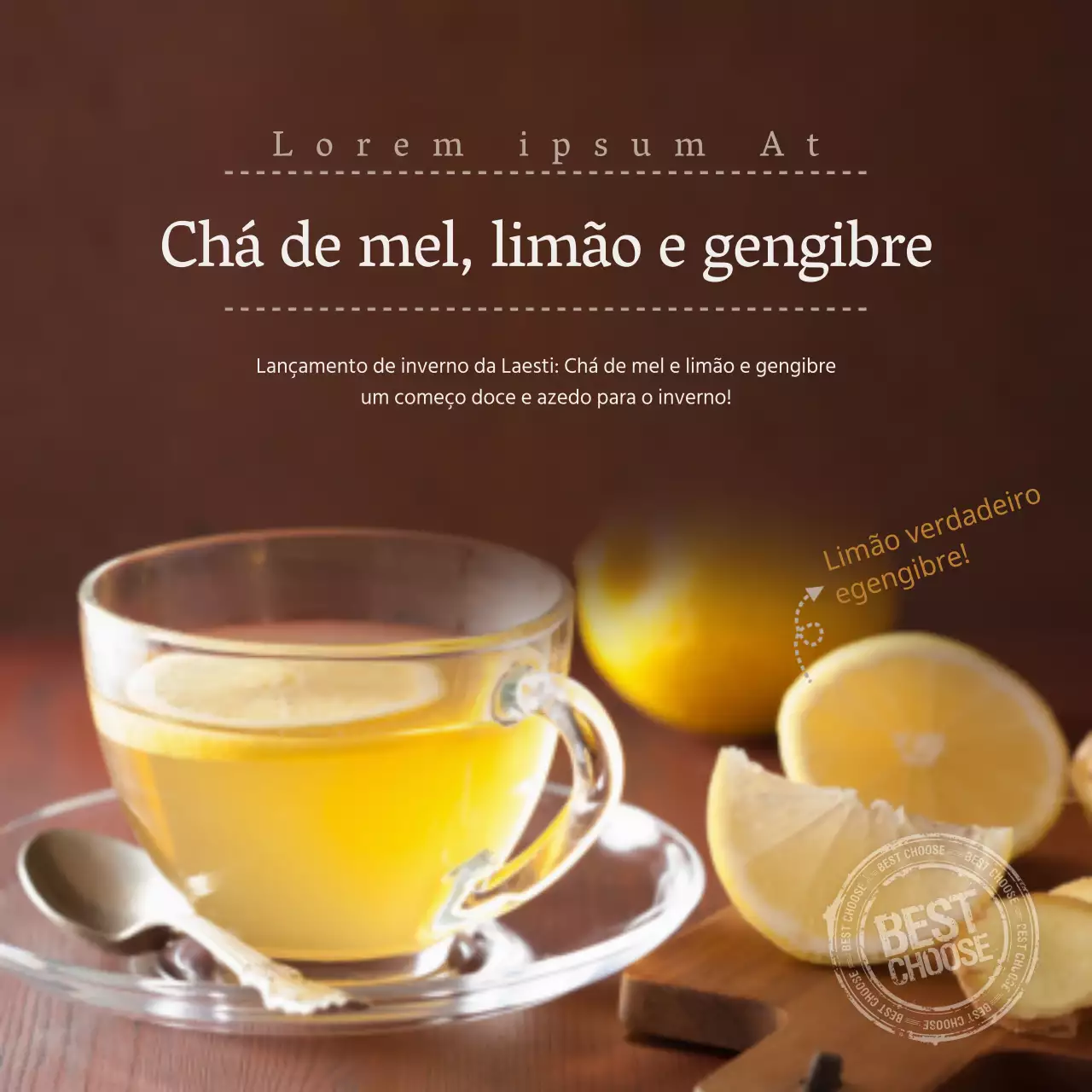 Chá de gengibre