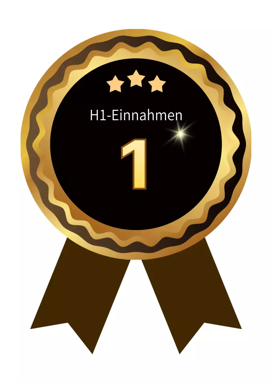 Medaillenetiketten in Gold und Schwarzgold